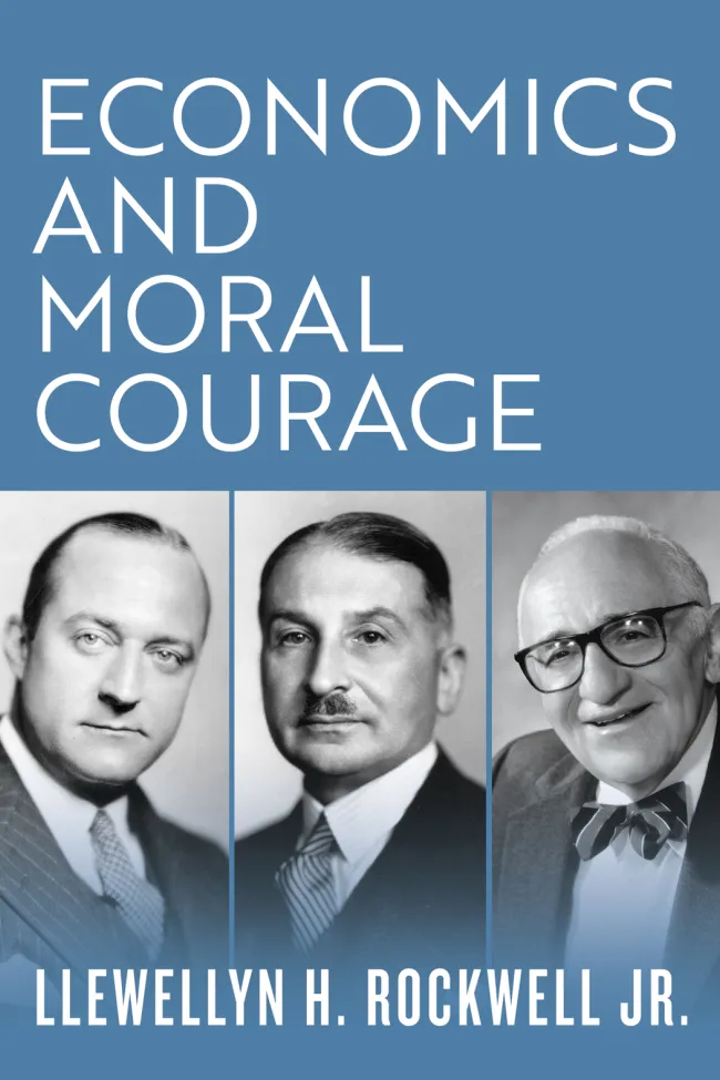Economics and Moral Courage cover